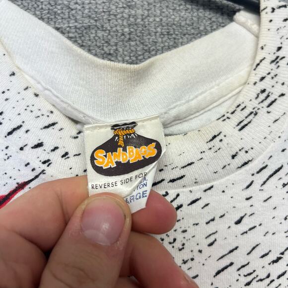 Rusty Wallace T-Shirt‎ Nascar Vintage All Over Print Single Stitch Mens XL Rare - Picture 5 of 11